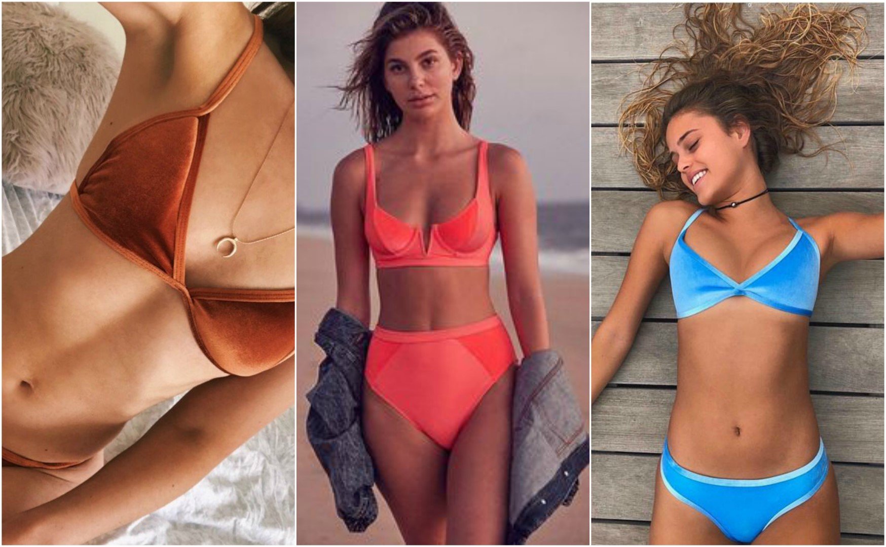 H πιο hot τάση σε μαγιό, velvet ύφασμα!