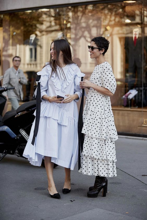 Προσπάθησε να φτιάξεις ένα αρμονικό look με τα βολάν!